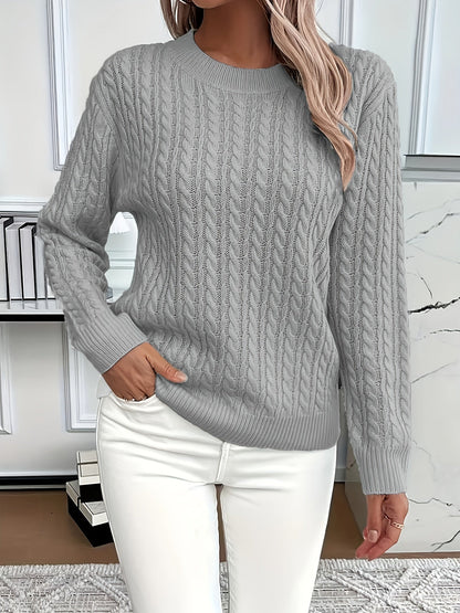 MARIELLE CABLE SWEATER