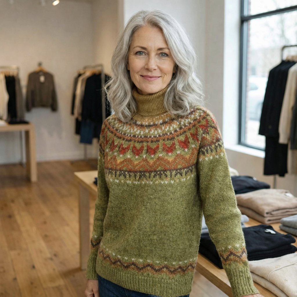 MARIELLE ELEGANT RETRO KNIT