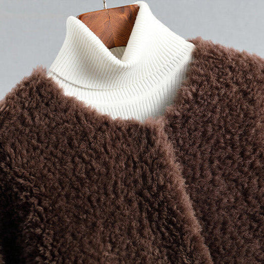 HOLLMERE SHEARLING COAT